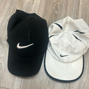 Nike black and white hat bundle women L /XL